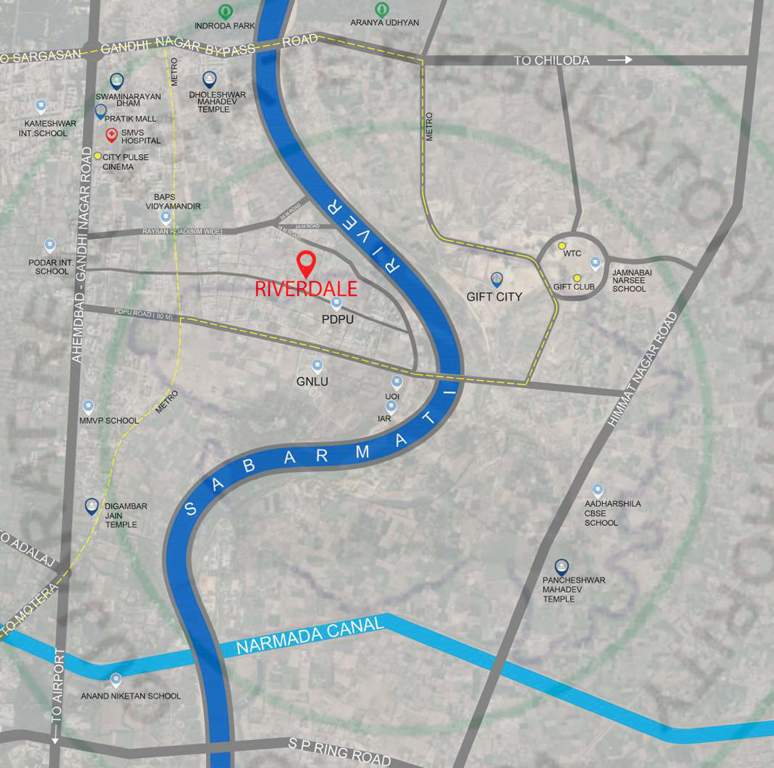 riverdale Location Plan