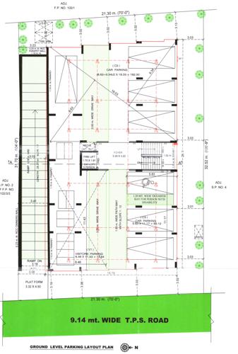  prerna-enclave Prerna Enclave Tower A Cluster Plan for Ground Floor