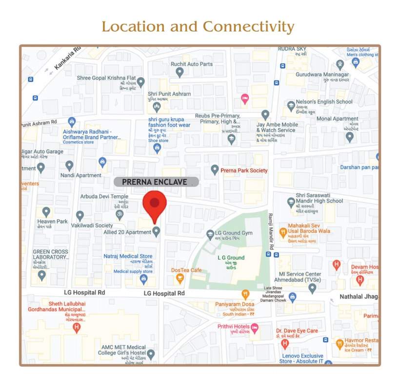  prerna enclave Location Plan