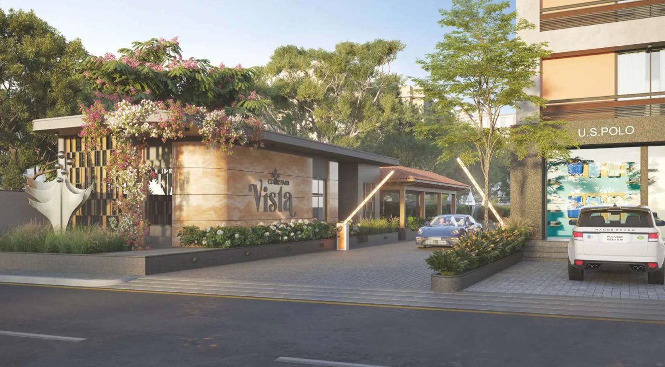 courtyard vista Elevation