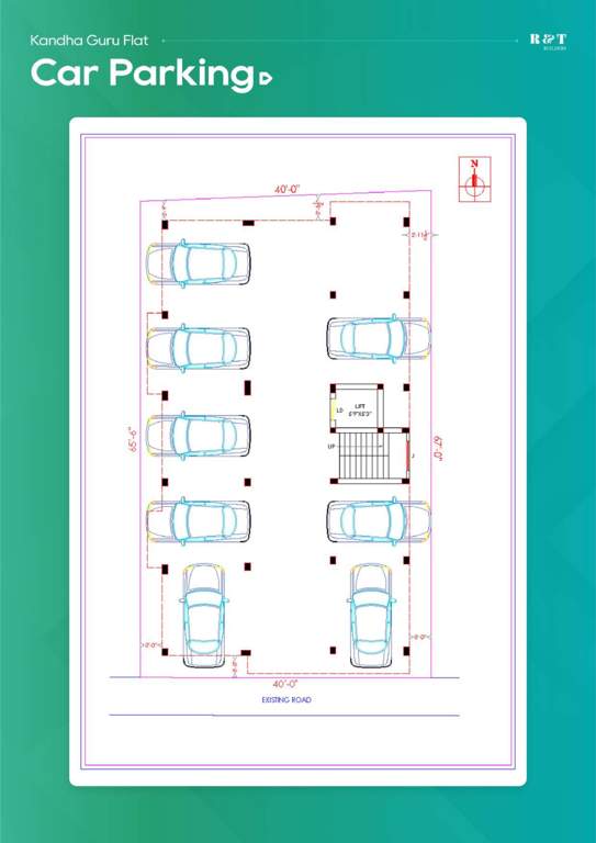  kandha guru flats Kandha Guru Flats Cluster Plan for ground Floor