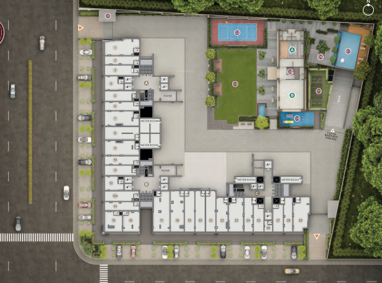  orchid-regal Tower A Cluster Plan