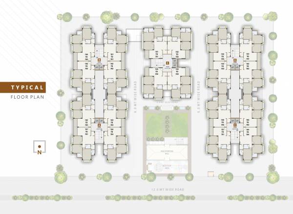  shivalik-sky Tower A Cluster Plan