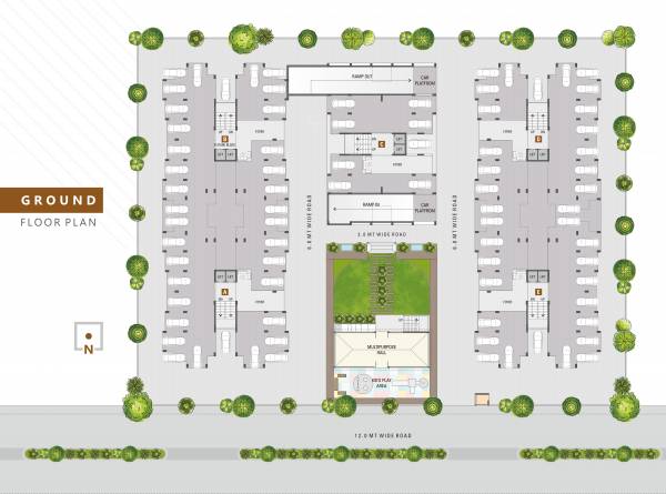 shivalik-sky Tower B Cluster Plan