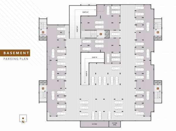  shivalik-sky Tower C Cluster Plan