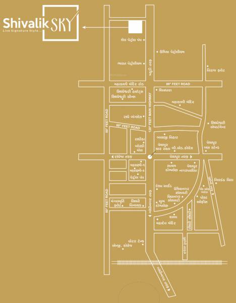  shivalik-sky Location Plan