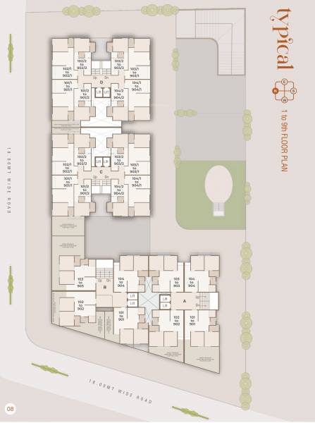  sundaram-palms Sundaram Palms Tower A Cluster Plan
