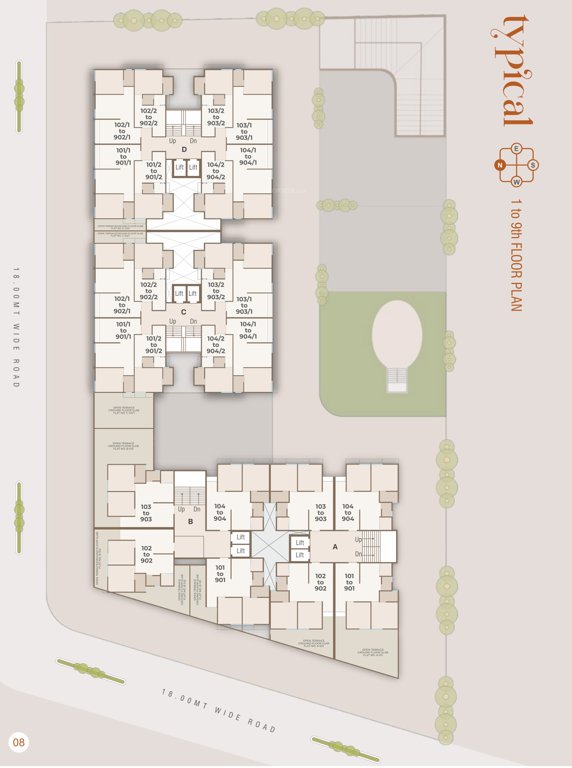 sundaram palms Sundaram Palms Tower A Cluster Plan