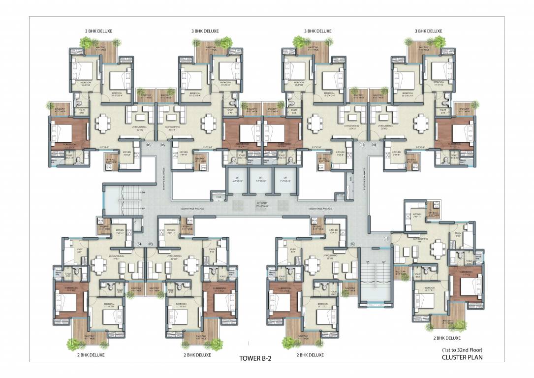  grand begonia phase i B1 Cluster Plan