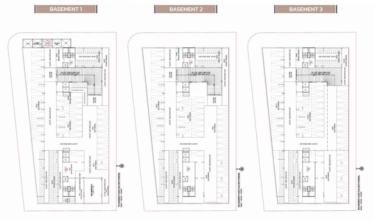  avan Block A Cluster Plan For Basement