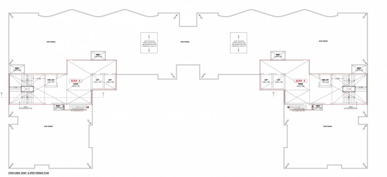  avan Block A Cluster Plan For Terrace Plan