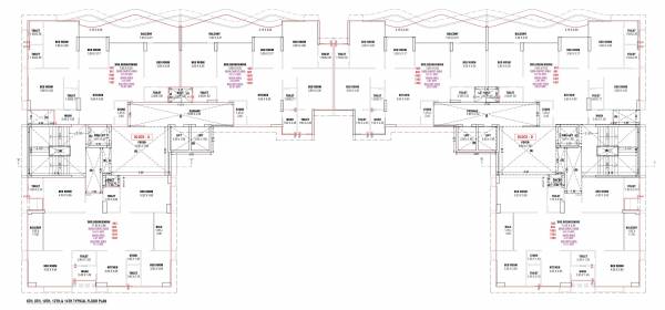  avan Block A Cluster Plan From 6th, 8th To 12th Floor