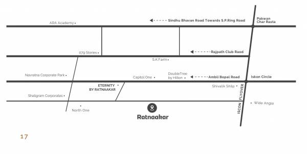  ratnaakar-artesia-phase-i Location Plan