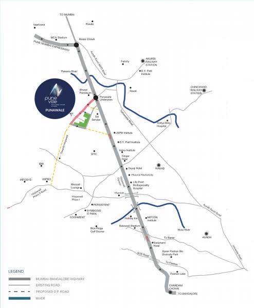  puneville-phase-iii-cluster-d Location Plan