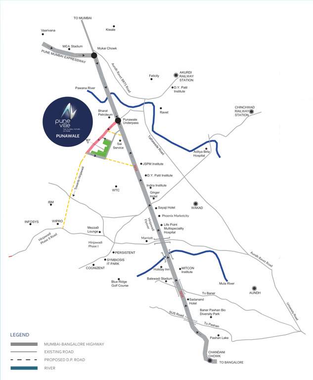  puneville phase iii cluster d Location Plan