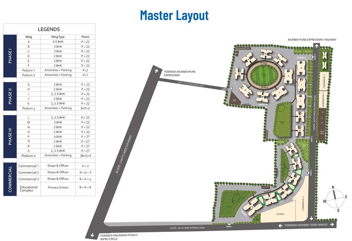  puneville phase iii cluster d Master Plan