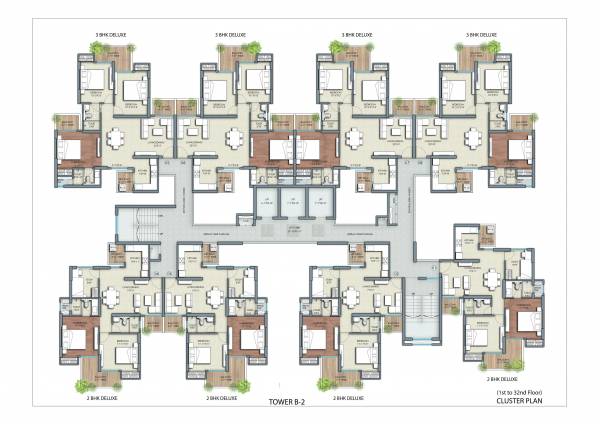 Tower 1 Cluster Plan grand-begonia Tower 1 Cluster Plan