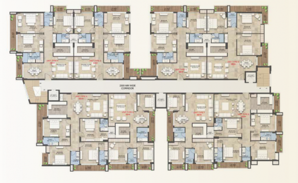  utsav Building 1 Cluster Plan