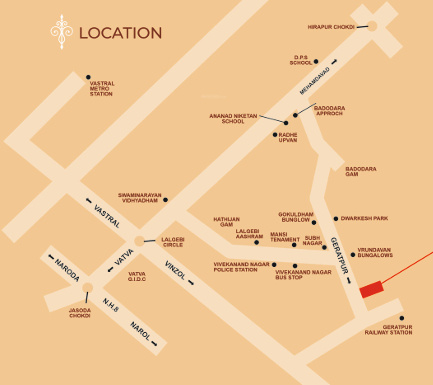  tathastu-heritage-villa Location Plan