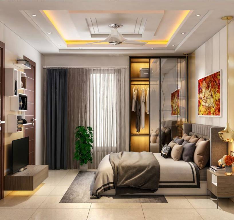  luxury smart builder floor Bedroom