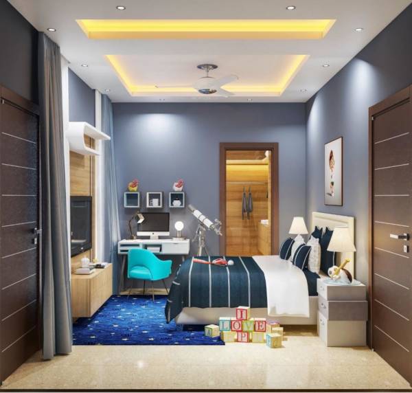 Bedroom luxury-smart-builder-floor Bedroom