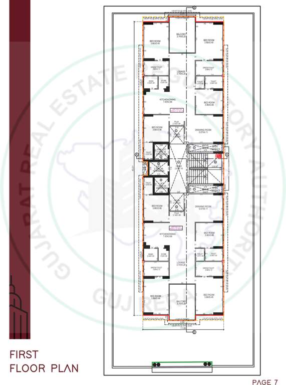  status luxe Status Luxe Cluster Plan for 1st Floor