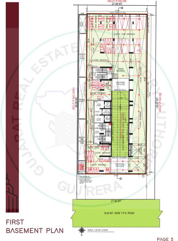  status luxe Status Luxe Cluster Plan for Basement 1 Floor