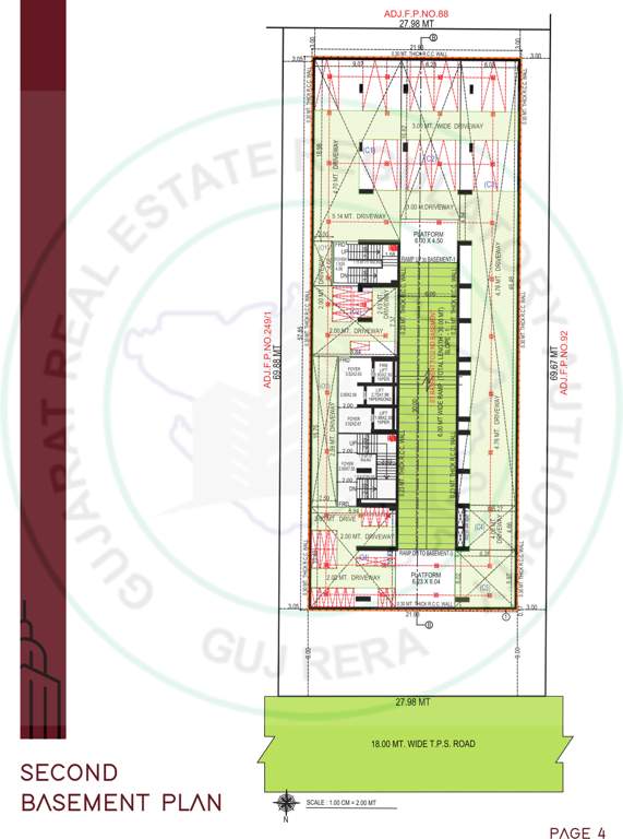  status luxe Status Luxe Cluster Plan for Basement 2 Floor