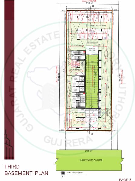  status-luxe Status Luxe Cluster Plan for Basement 3 Floor