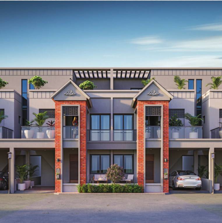  aatmiya grandvilla 18 Elevation