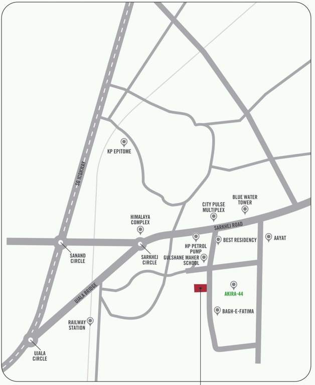  akira 45 Location Plan