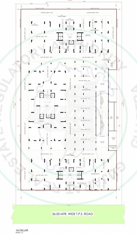  skyline Block A Cluster Plan