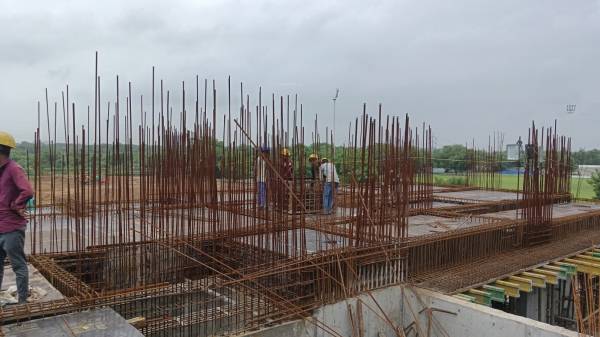 Block B Construction Status Aug-25 skyline Block B Construction Status Aug-25