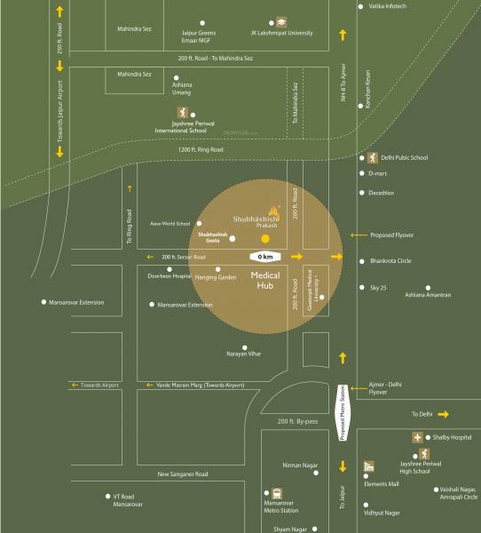  prakash-phase-ii Location Plan