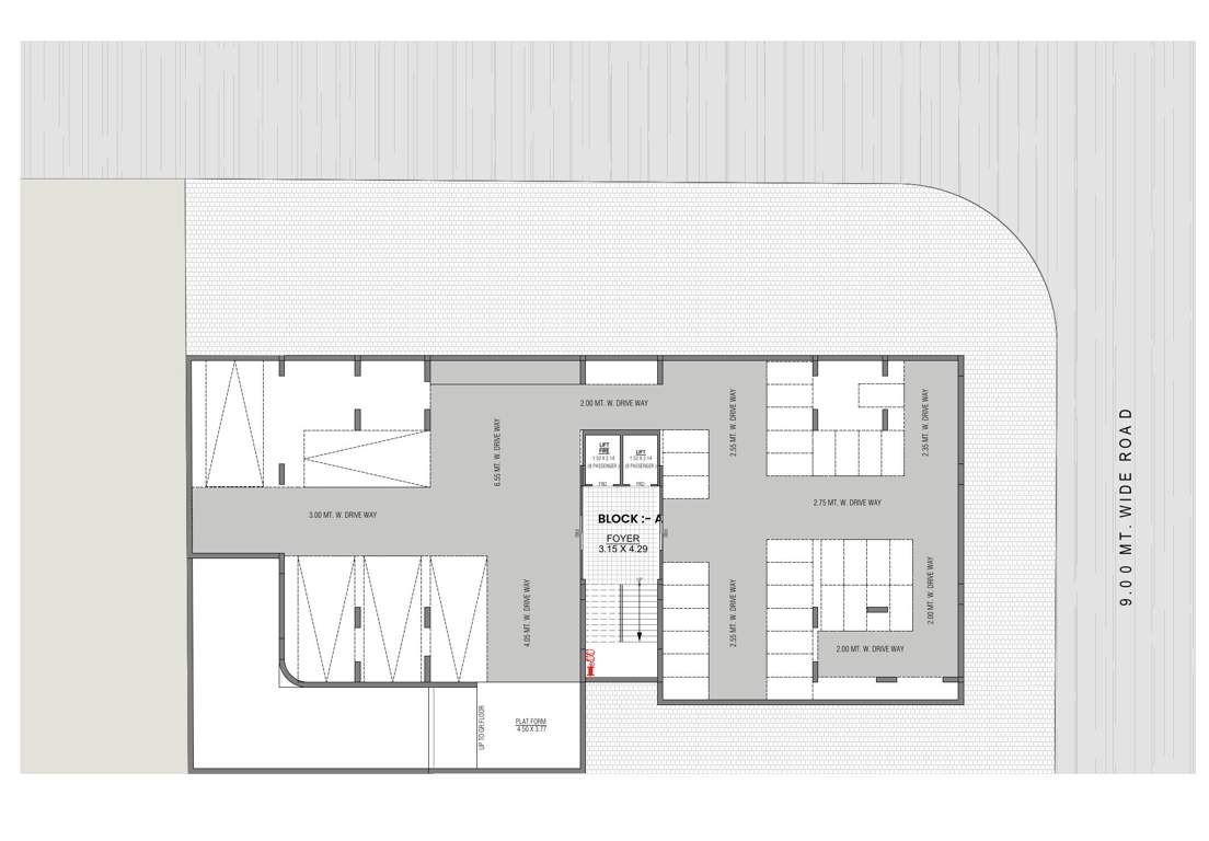 vraj vihar Vraj Vihar Basement Cluster Plan