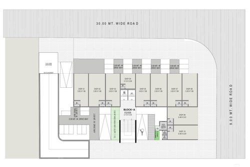  vraj-vihar Vraj Vihar Cluster Plan for Ground Floor