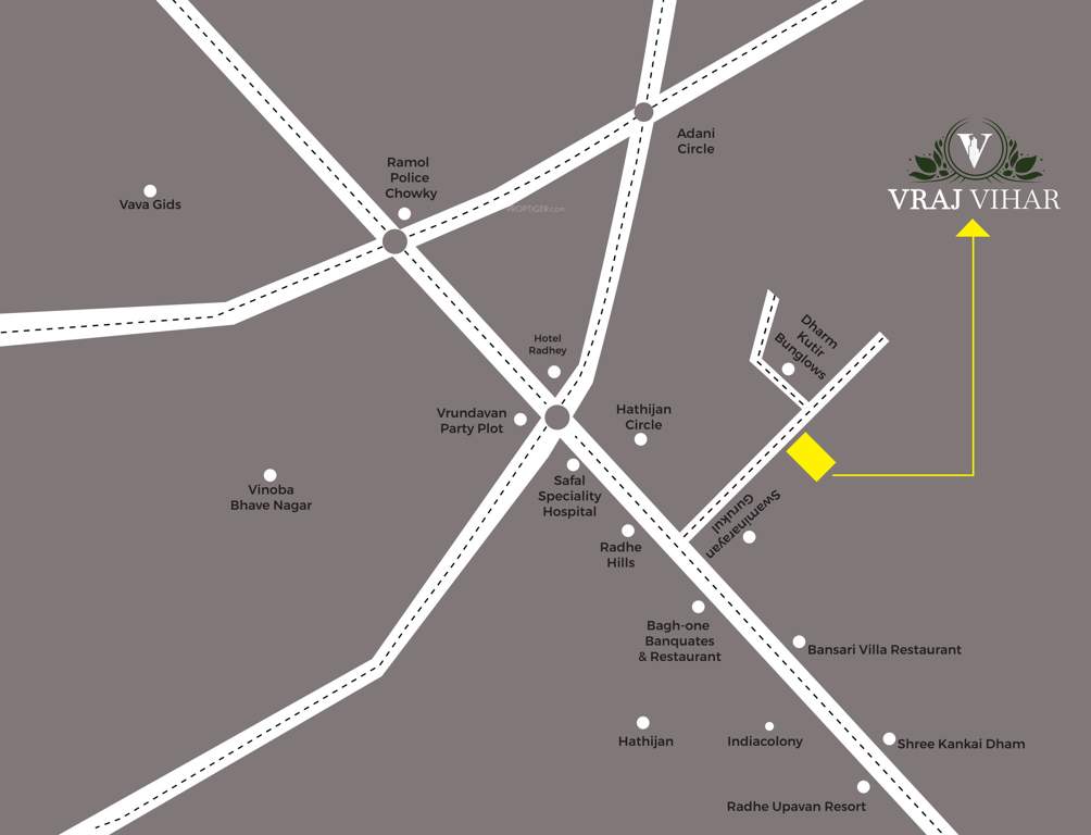  vraj vihar Location Plan