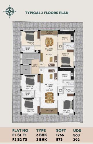  sri-mahalakshmi-flats Sri Mahalakshmi Flats Cluster Plan