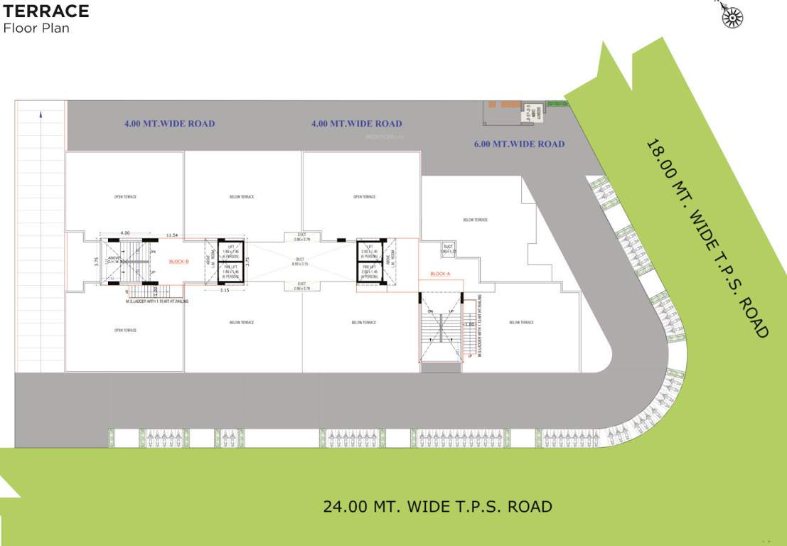  dominance Block  A, B Terrace Cluster Plan