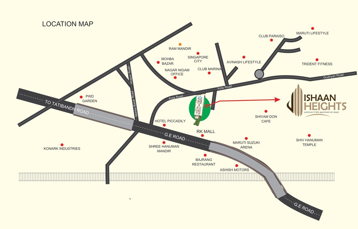  ishaan heights Location Plan