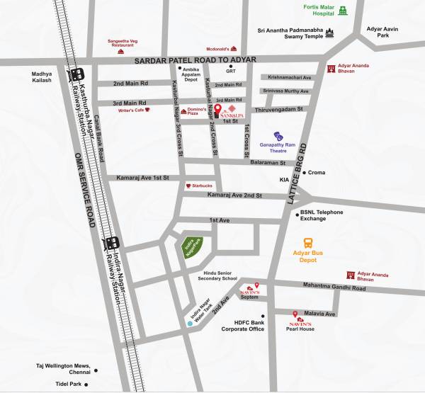  sankalpa Location Plan