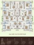 Tridev Square Cluster Plan For 2nd & 3rd Floor square Tridev Square Cluster Plan For 2nd & 3rd Floor