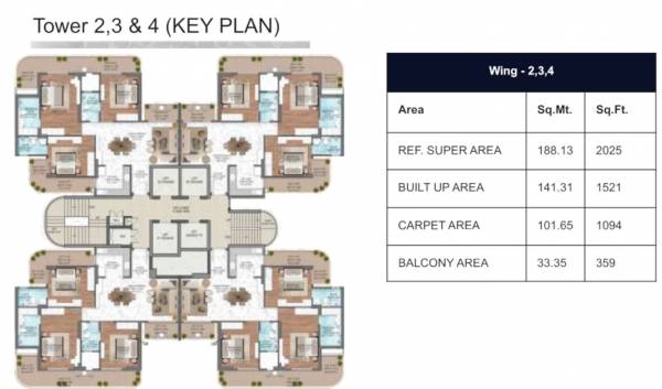 T2, T3, T4 Typical Cluster Plan my-laagoon-phase-1 T2, T3, T4 Typical Cluster Plan