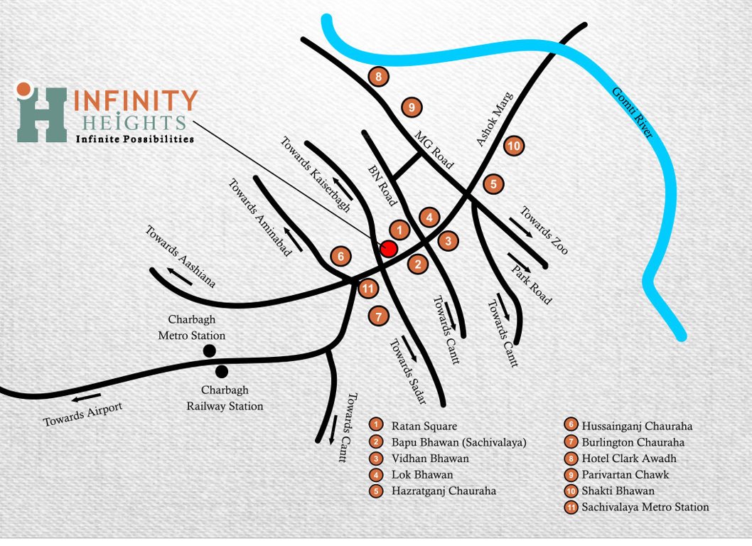  infinity heights Location Plan