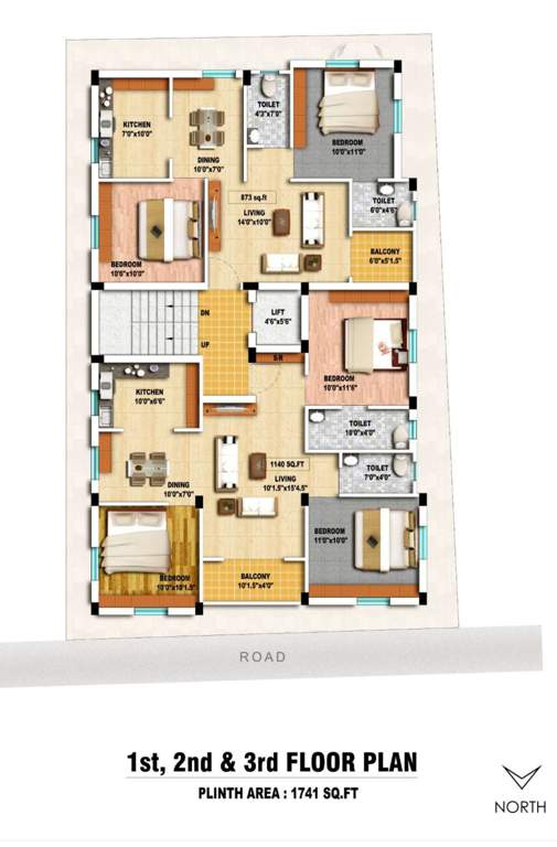  gokul flats Gokul Flats Cluster Plan