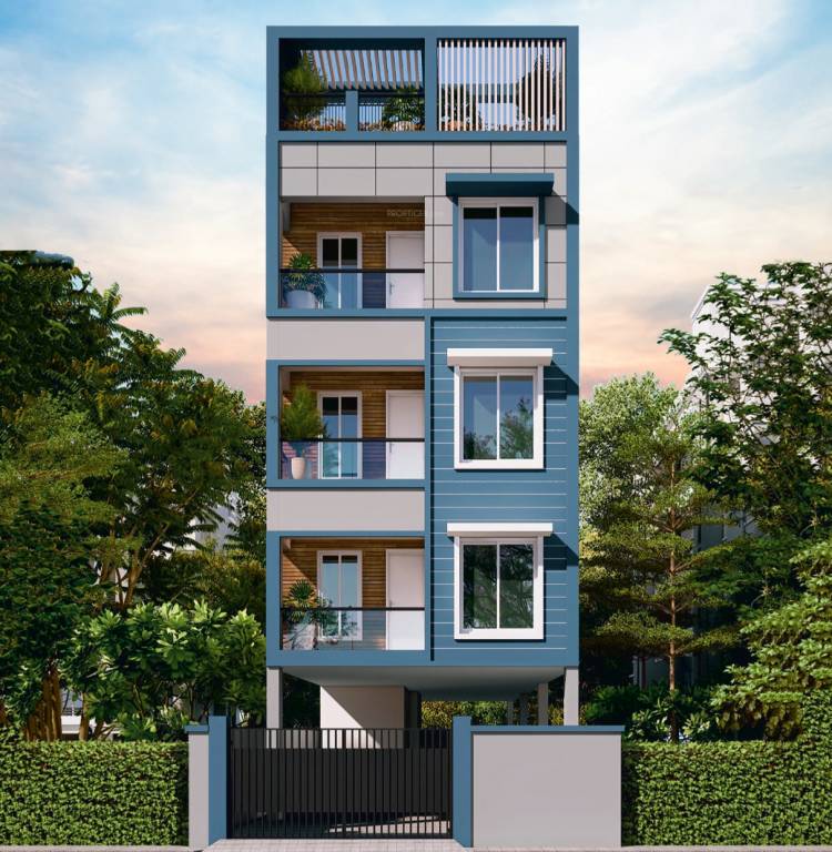 Elevation the modern hive Elevation