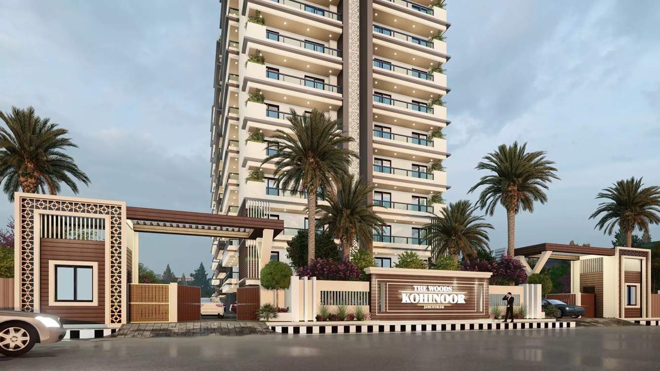  the woods kohinoor jankipuram Elevation