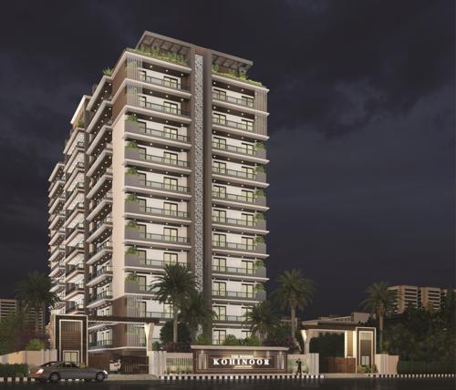Elevation the-woods-kohinoor-jankipuram Elevation