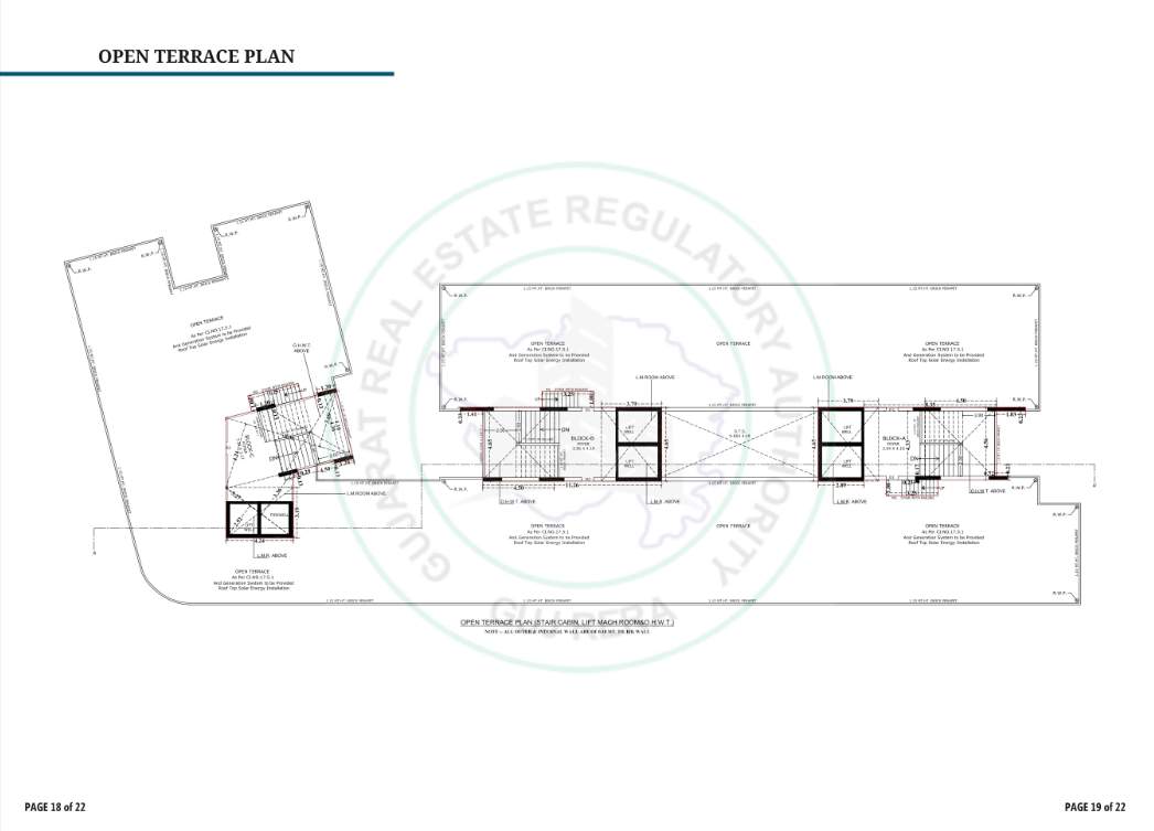  the satyagrah landmark Block A terrace  Cluster Plan