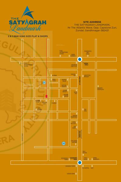  the-satyagrah-landmark Location Plan